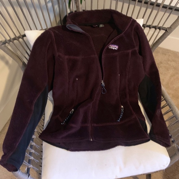 90s Vintage Patagonia | Women's Zip Front R2 Fleece | Size M - Picture 6 of 10